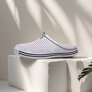 Men's Breathable Blue EVA Garden Clogs for Indoor Outdoor All-Season Wear