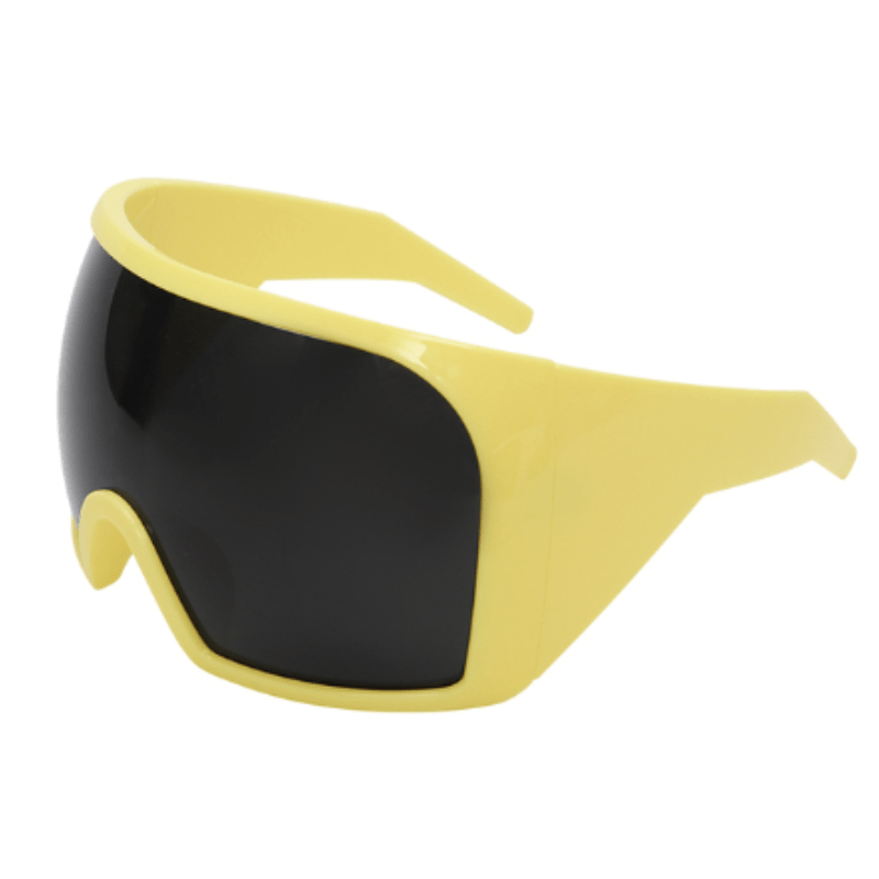 Unisex Oversized Sun Shade Wrap Around Shield for Driving and Beach Parties