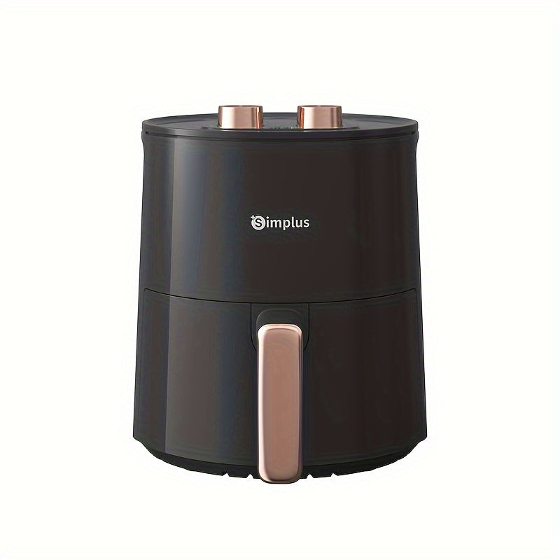 Simplus Mechanical Air Fryer 007 - 3.5L, 1350W, Tez Isitish, 360-daraja Havo Aylanishi, Quvvatni O'chirish Xotirasi, Yevropa Standartli Plug