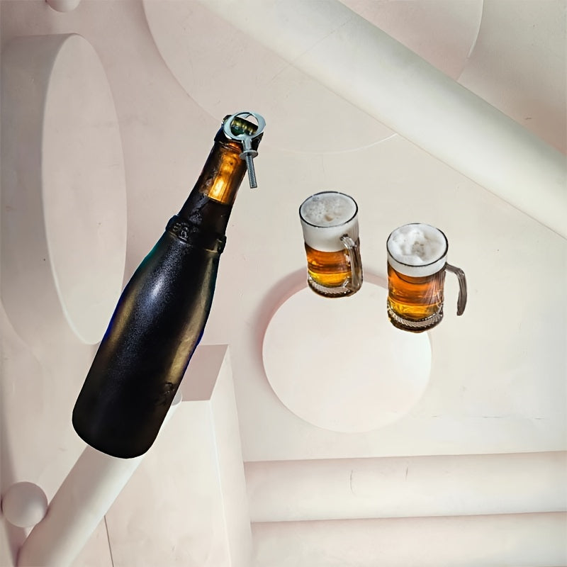 10Pcs Beer Bottle Openers Set Stainless Steel Bar Tool for Home and Party Use