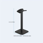 ABS Desktop Headphone Stand for Office and Gaming Room Display