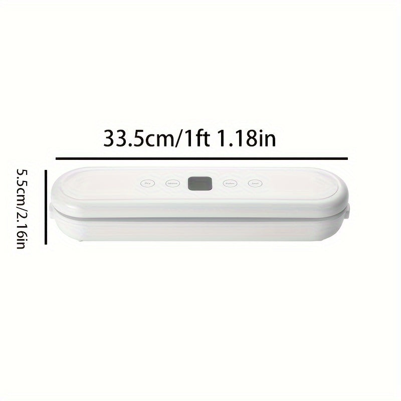 Selladora automática de vacío con pantalla digital para envasado de alimentos al vacío