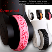 Protectores de ruedas de equipaje de silicona impermeables, duraderos y a prueba de polvo