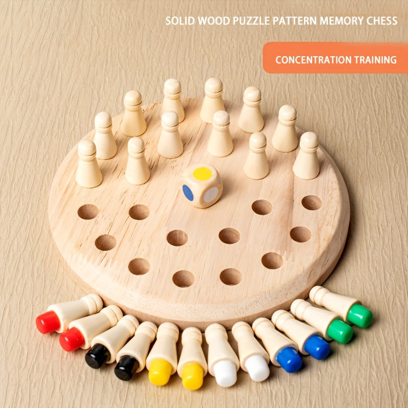 Chess Board Game for Kids and Adults Improving Memory and Concentration for Family Game Night