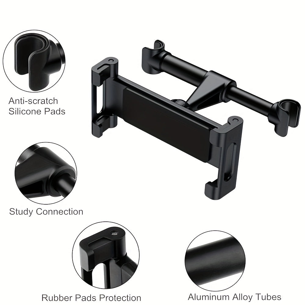 Rear Smartphone and Tablet Car Mount Holder for Headrest Seats