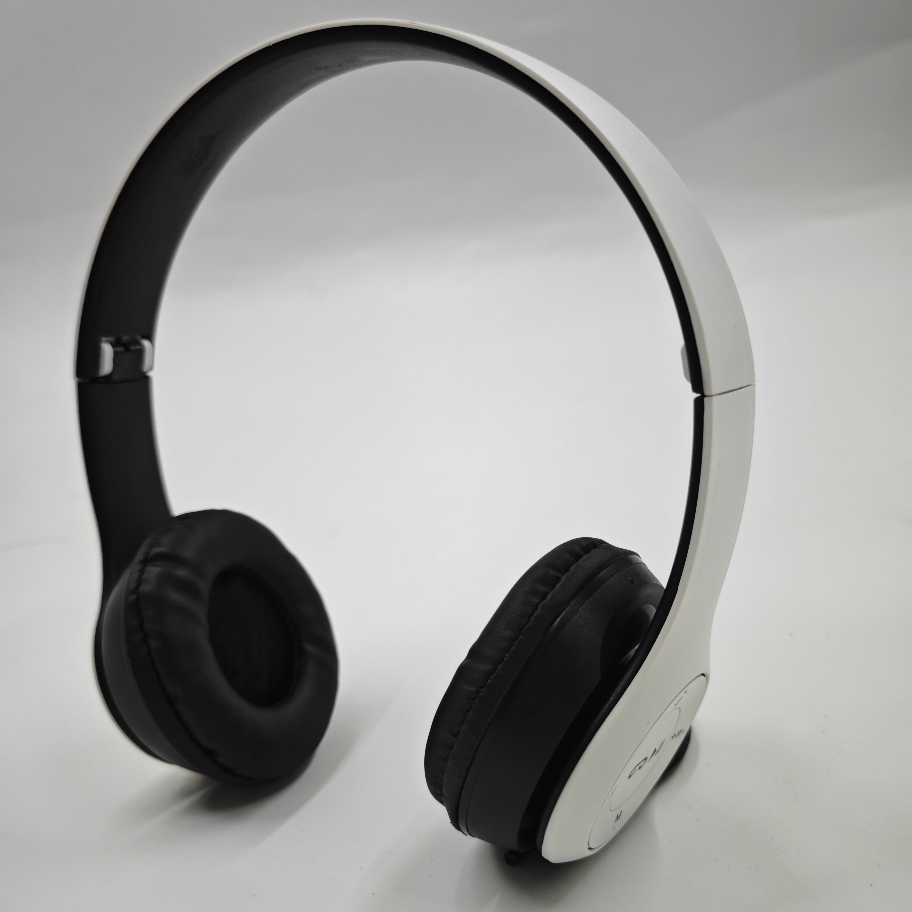 Over-Ear Wireless Headphones Black with Colorful Accents Padded Ear Cups Gaming Console Compatible