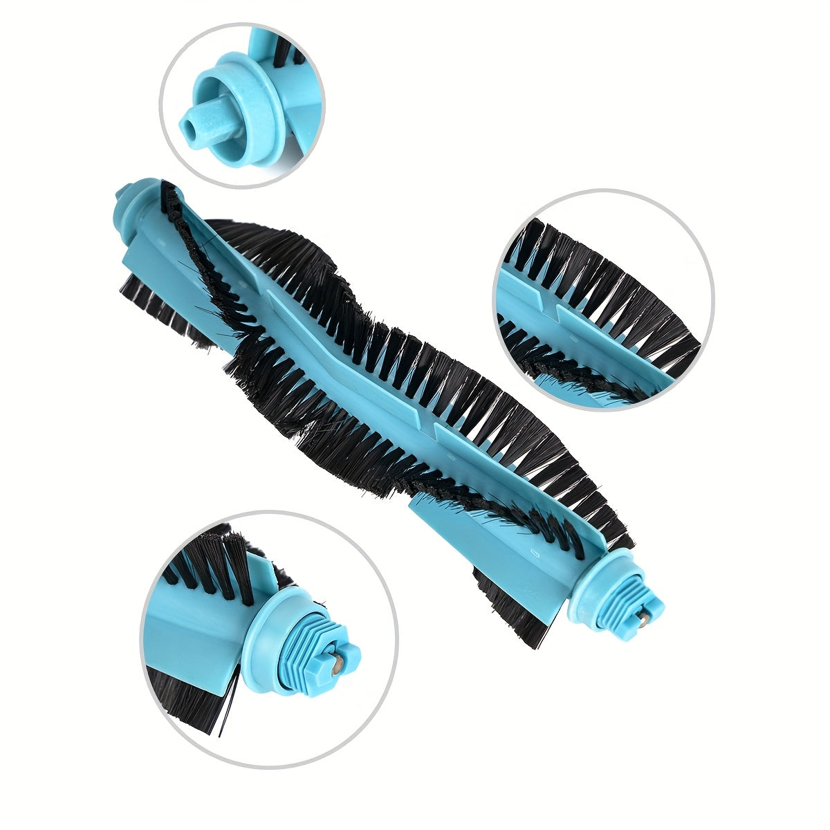 HEPA Filtri Rulonli Cho'tka Mop Poyabzal Matolari Cecotec Conga 3290 3490 3690 Changyutgich uchun, Mijia STYJ02YM uchun Zaxira Qismlar