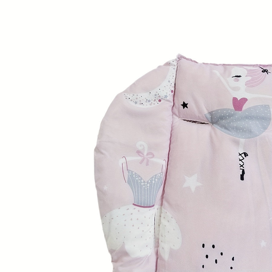 Almohadilla para cochecito de bebé, de poliéster suave y transpirable, soporte acolchado para cochecito de bebé