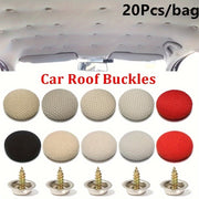 20 piezas de clips de fijación de material textil para reparación de cabeceras de techo de vehículo
