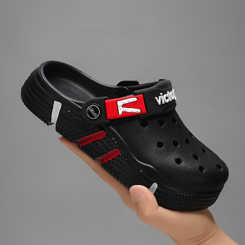 Kids Indoor Shoes Boys Girls Breathable EVA Slip-On Non-Slip Casual All-Season