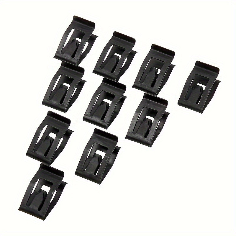 20pcs Universal Black Instrument Panel Clips for Car Dashboard Dash Trim
