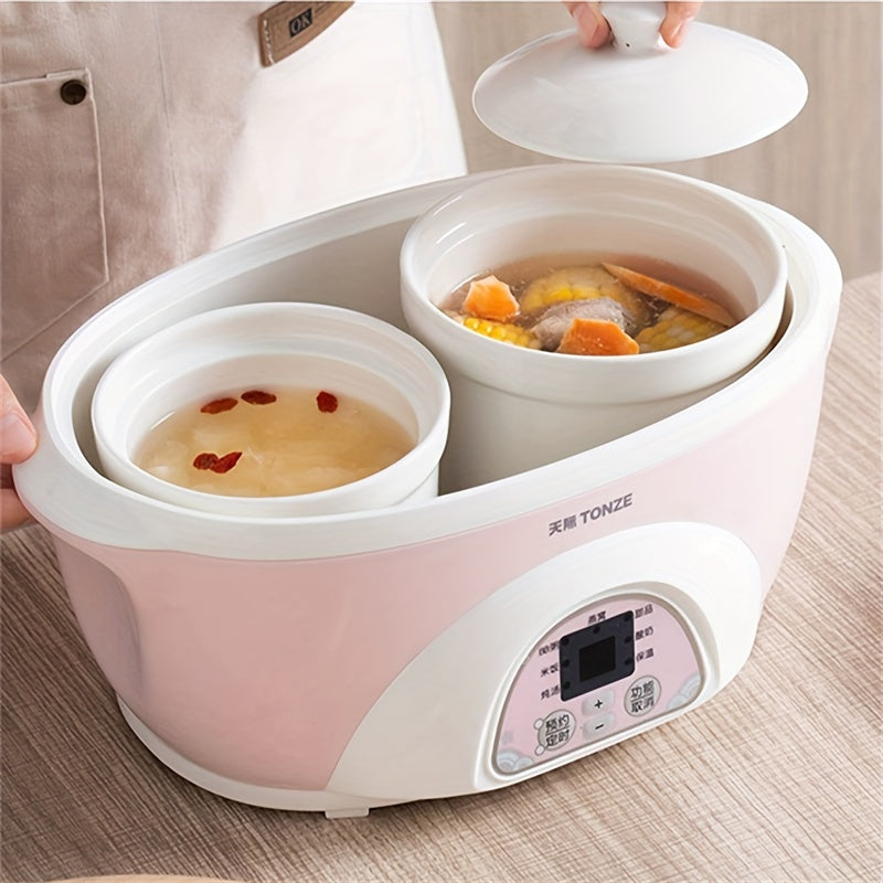 Очаровательная керамическая миска с крышкой - Идеально подходит для супов, десертов и здорового приготовления пищи - Необходима для безопасности продуктов в кухнях и ресторанах