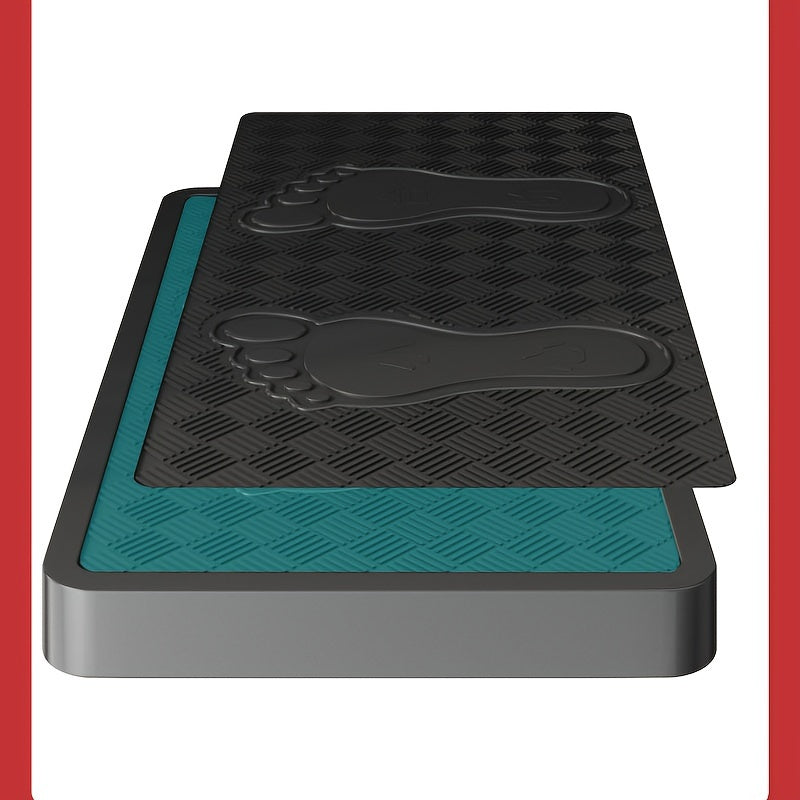 Foldable Metal Plastic 3-Step Ladder for Home Use