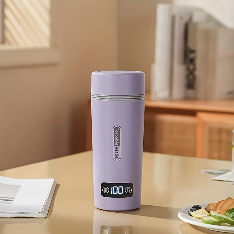 Electric Water Bottle Portable Mini 300W 500ml Safe Auto Shut-Off