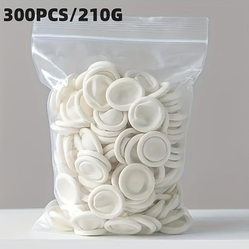 Disposable Rubber Finger Covers 2cm x 7cm Water-Resistant Anti-Slip Touch Screen Gloves for Cleaning Electronics and Kitchen