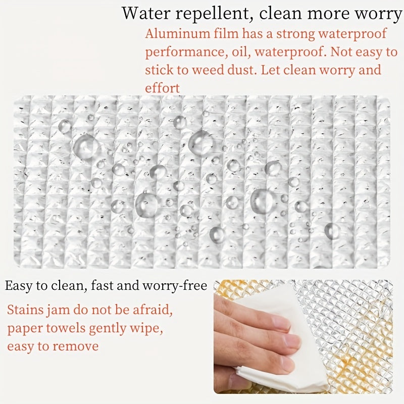 Portativ Ultra-yengil Alyuminiy Folga Mat - Suv o'tkazmaydigan va Nam o'tkazmaydigan, Tashqi Kamp va Pikniklar uchun Ideal