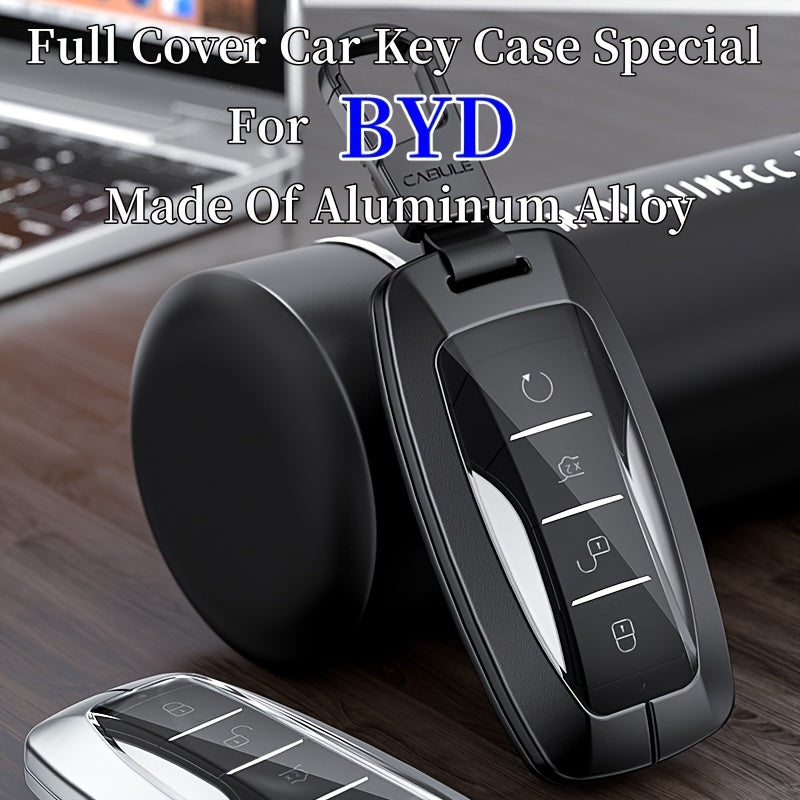 Universal Zinc Alloy Dual Key Case for Car Key Fob Scratch-Resistant Durable