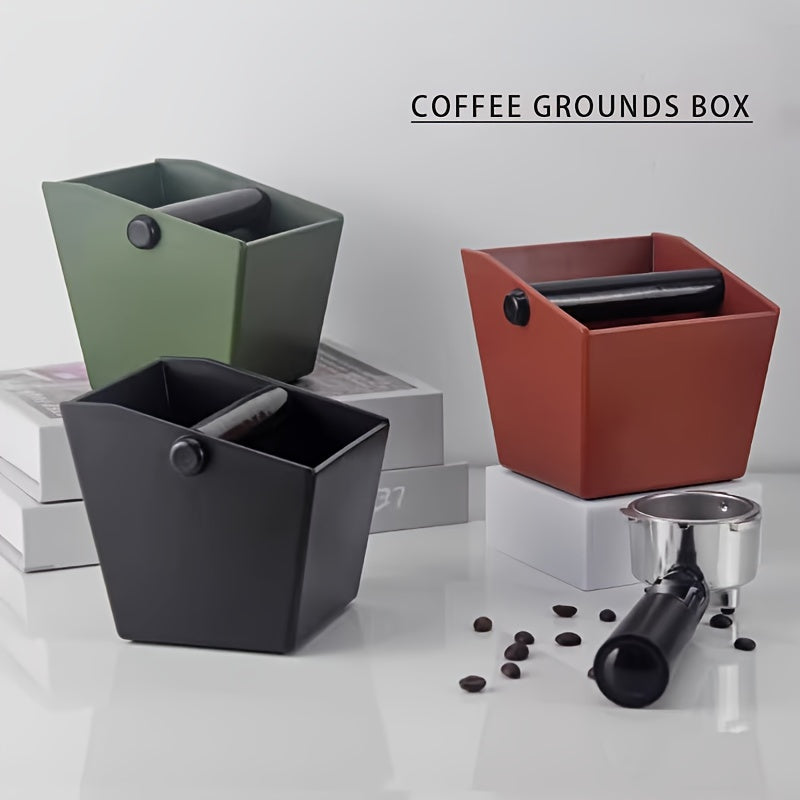 Coffee Grounds Container Residue Collection Box in Multiple Colors
