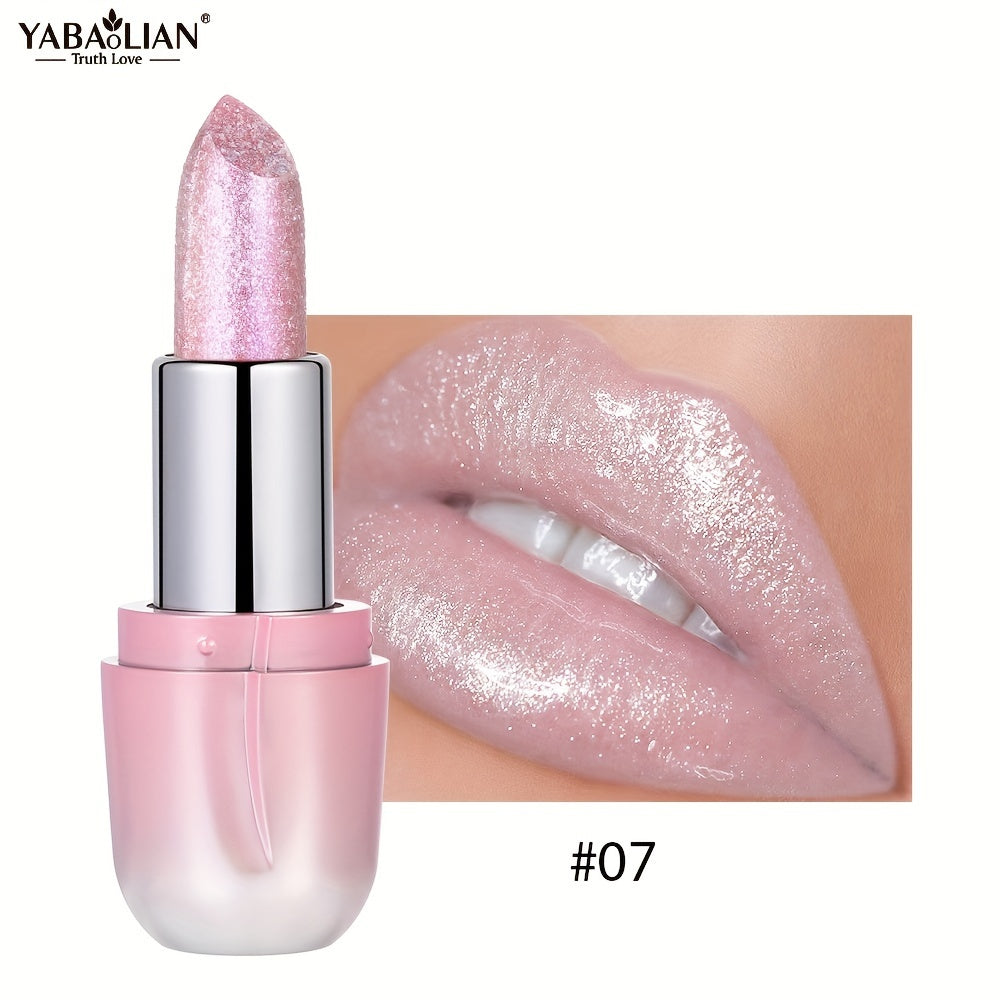 Women's 6-Color Shimmer Lipstick Set Waterproof Long-Lasting Bright Colors