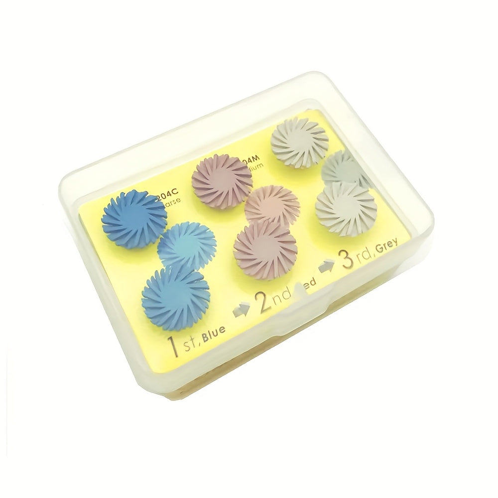 Dental Composite Polishing Kit with Diamond System and Spiral Brush