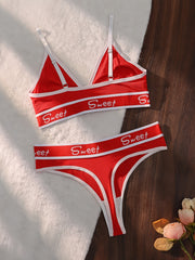 Women's Sports Bra with Cross-Back Triangle Cups for Activewear