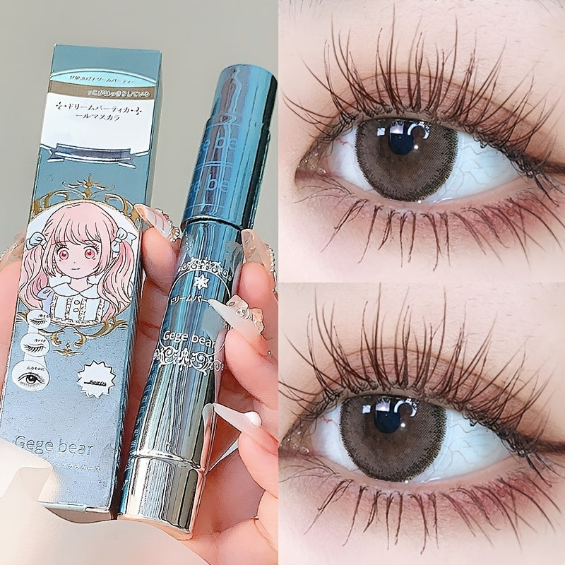 Dense Slender Waterproof Mascara for Natural Curling Lengthening Volumizing Black