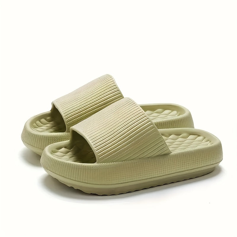 Women EVA Slides Open-Toe Sandals All-Season Beach and Shower Use
