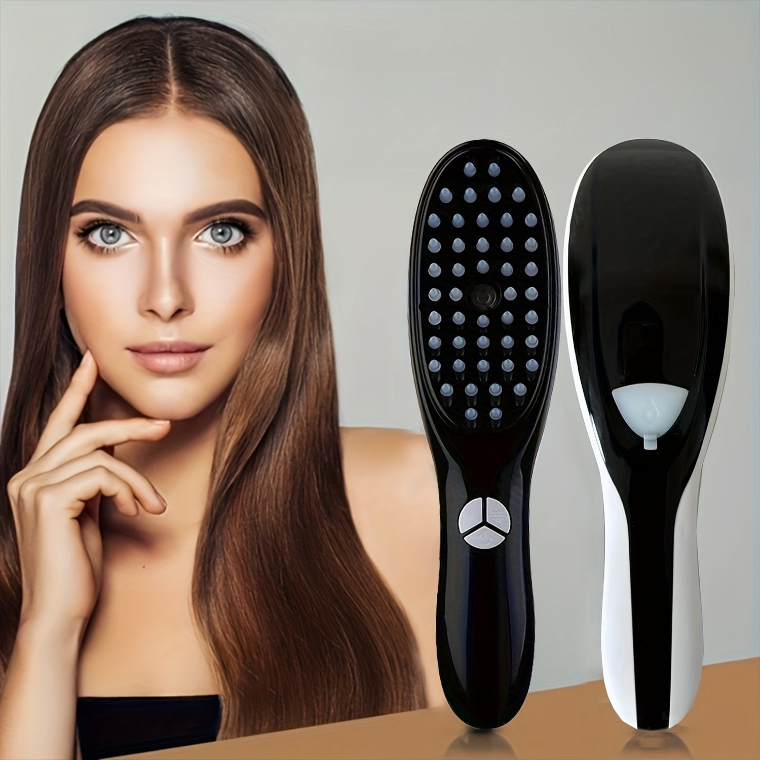 Barcha oilaning dam olish uchun bug' funksiyali vibratsiyali bosh massajchisi.