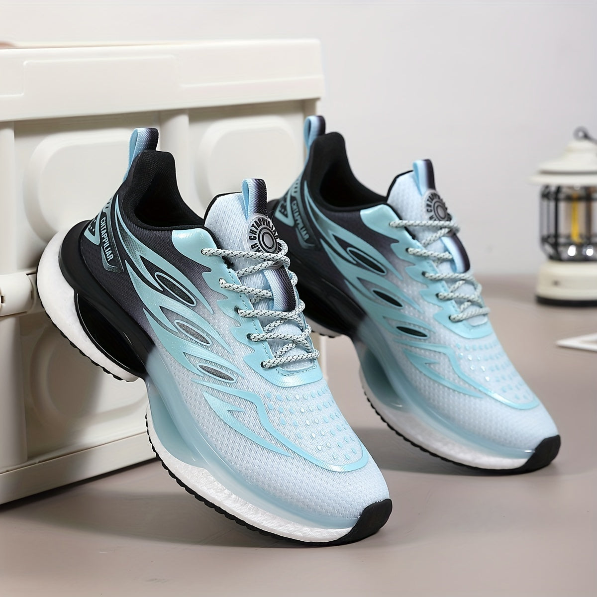 Men's Breathable Running Shoes for Outdoor Jogging Lightweight Casual Sneakers