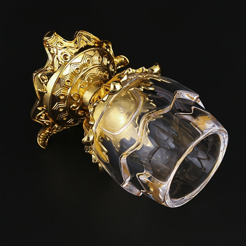 Egg-Shaped Metal Toothpick Holder Portable Elegant Kitchen Accessory