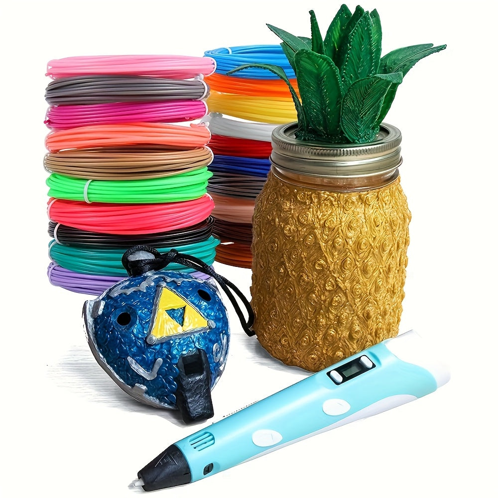 40 Pack 1.75mm PLA Filament for 3D Pen 4724 Inches Random Colors