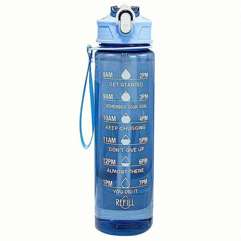 Gradient Design Sports Water Bottle Leakproof Large Capacity for Outdoor and Daily Use