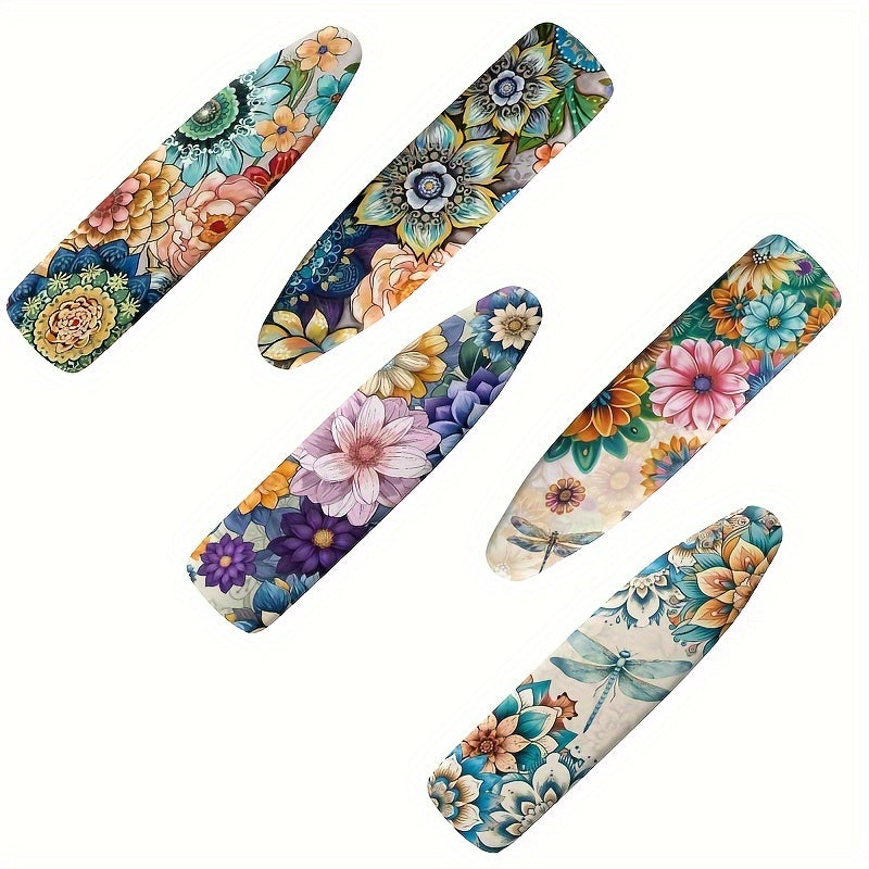 Standard Size Boho Mandala Ironing Board Cover with Heat Reflective Non-Stick Surface