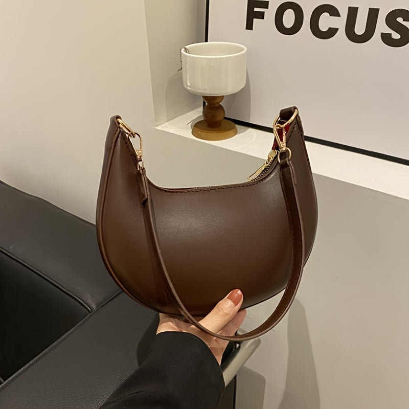 Стильная ретро бейсбольная сумка в форме луны, идеальный подарок на День святого Валентина для женщин. Наполнена роскошью.