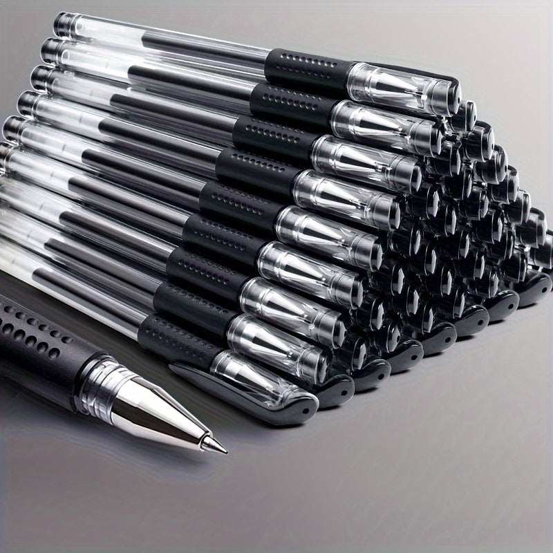 23pcs Black Gel Pen Set 0.5mm Fine Tip for Business School Office