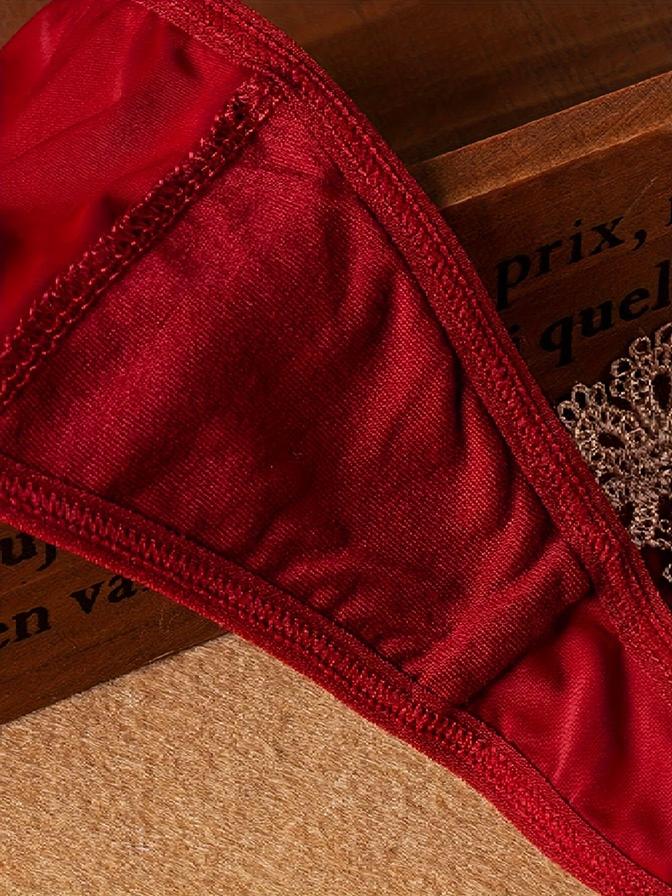 Seamless Lace Thongs for Women One Size S/M/L Comfortable Underwear