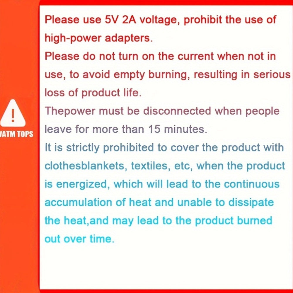 USB Rechargeable Knee Massager with Heat Vibration Adjustable Length