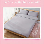 Fastener Clip for Bed Sheets Quilts and Curtains Anti-Slip Needle-Free Secure Fixing