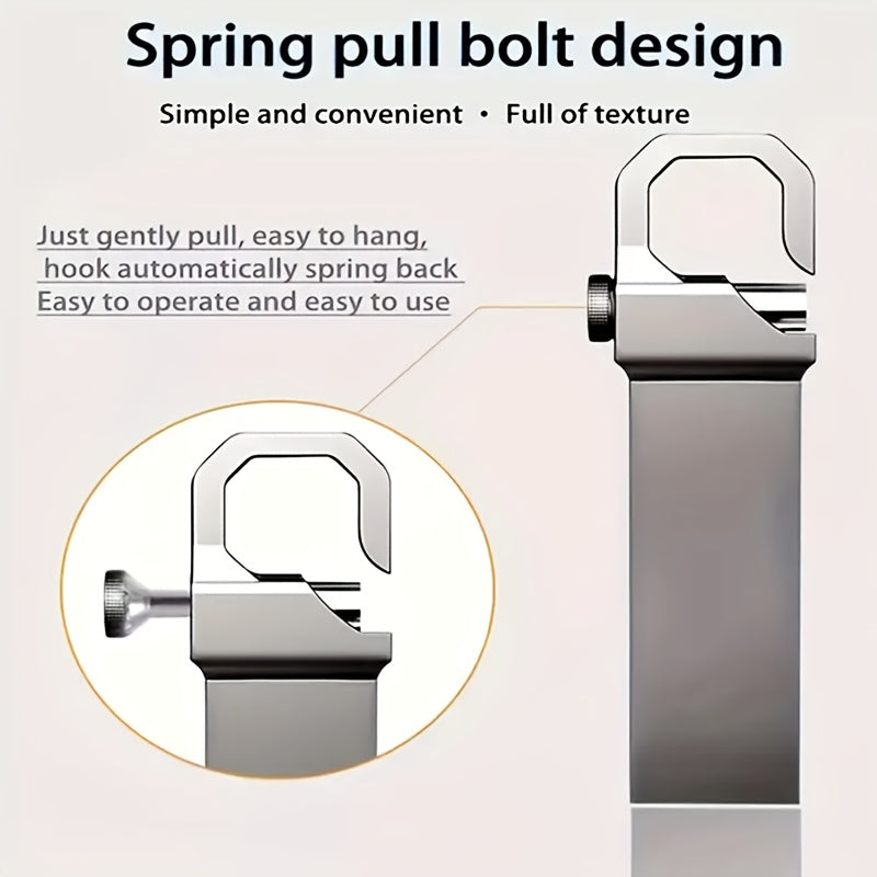 Metal USB Flash Drive 4GB 16GB 64GB Metal Shell Plug and Play Shockproof Storage