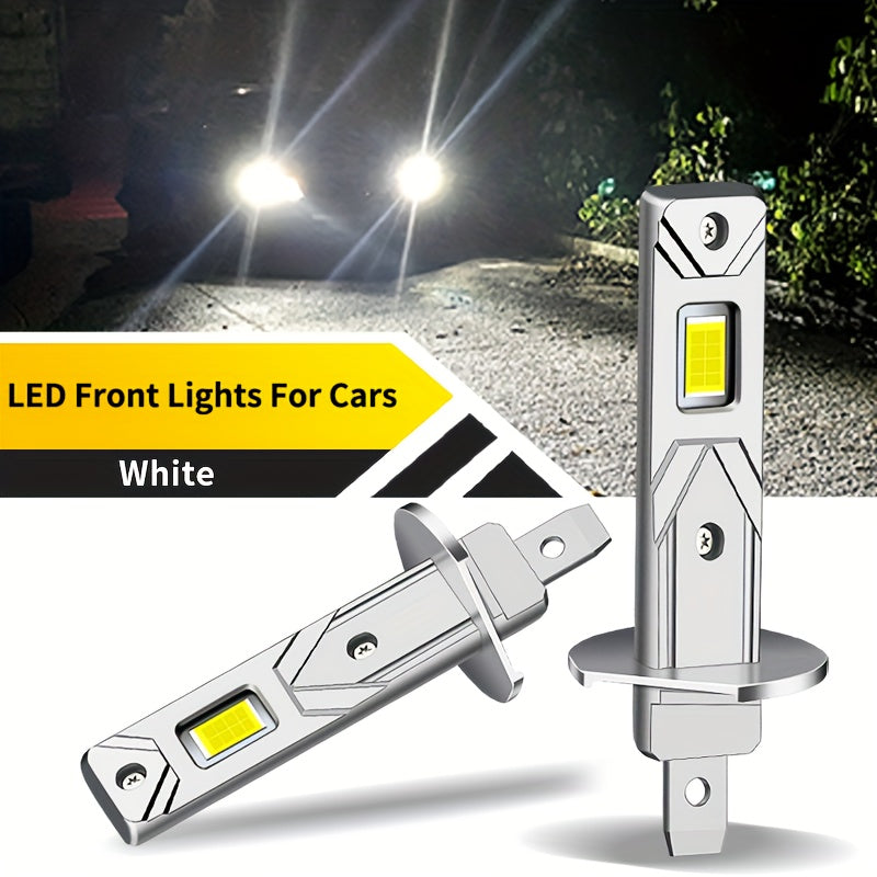 Bombilla de faro LED H1 12V 20000LM Blanco Luz alta y baja Instalación fácil