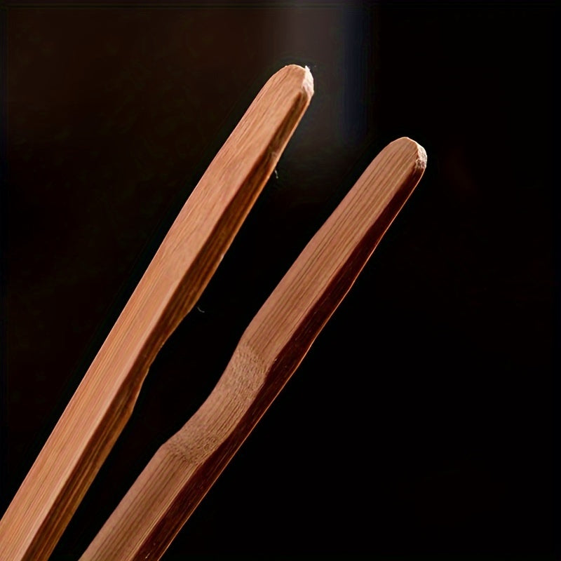 Bambuk choy klipi, karbonizatsiya qilingan nashr, choy uchun tongs, sovg‘a va choy marosimi uchun