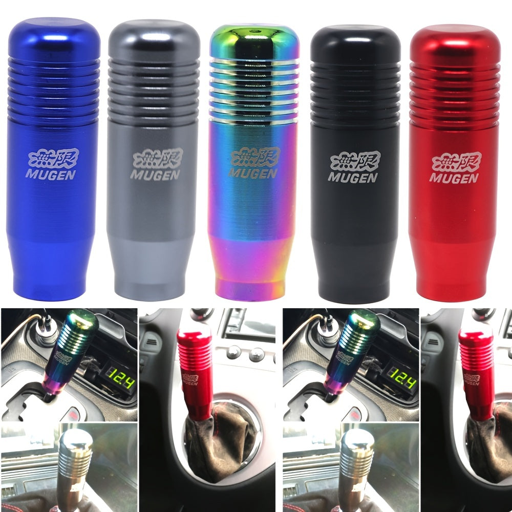 Universal Aluminum Car Gear Shift Knob 8.5cm Manual Transmission Replacement