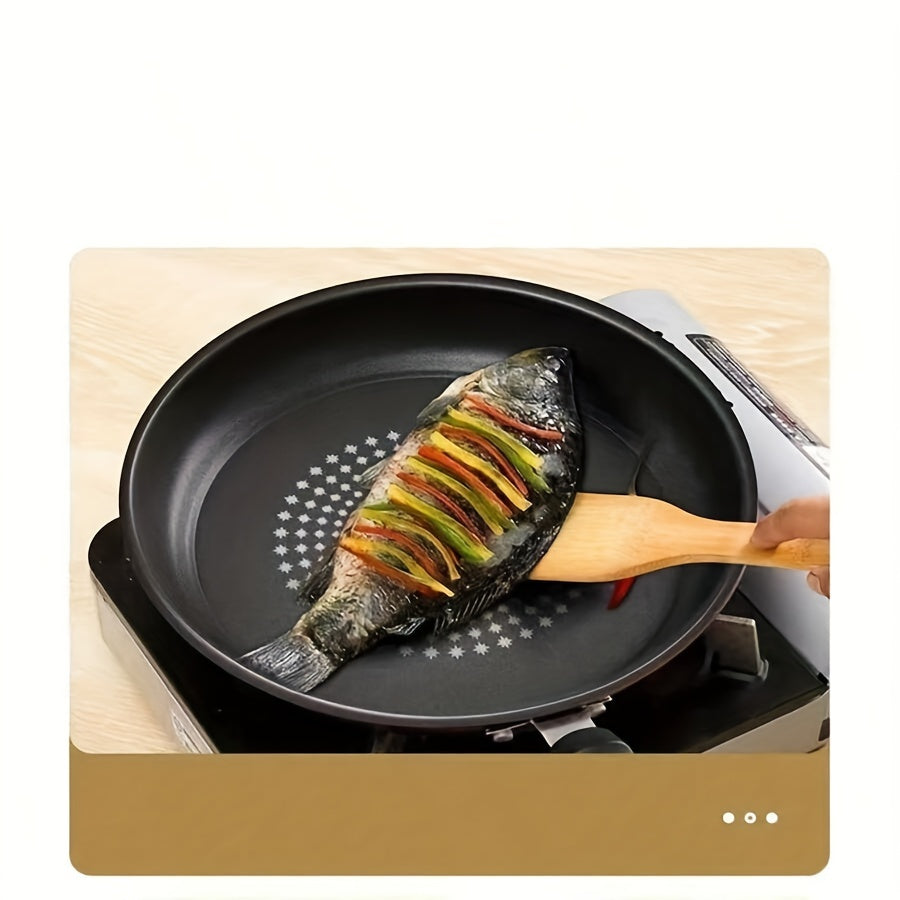 Non-Stick cast iron skovoroda 26cm pancake va pishirish uchun, gaz va induksiya mos keladi