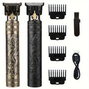 Men Electric Hair Clipper Rechargeable Lithium Battery With Detachable Combs