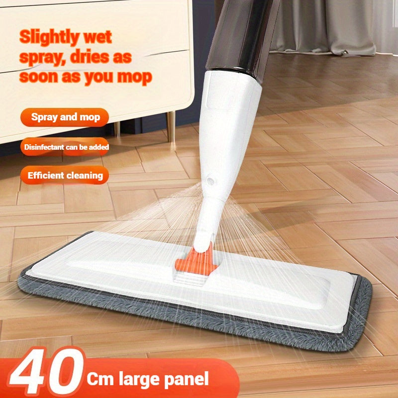 Stainless Steel Microfiber Spray Mop with Disinfectant Dispenser for Floors