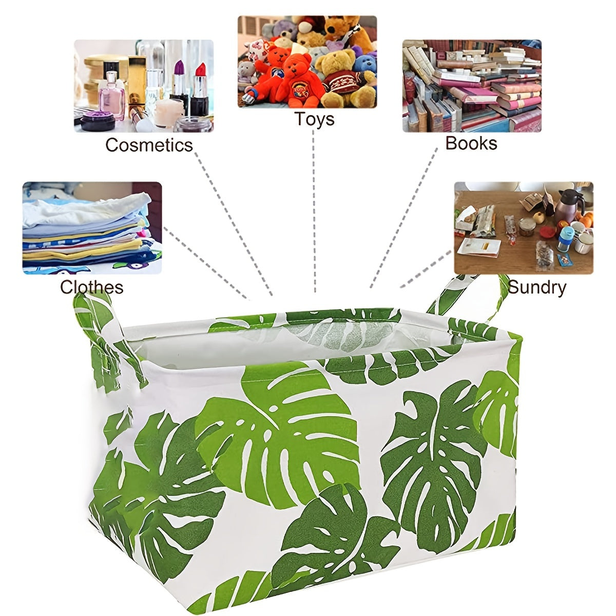 Bolalaringizning o'yinchoqlarini bizning qulay, suv o'tkazmaydigan va uyga mos keladigan saqlash savatimiz bilan tartibli va toza saqlang!