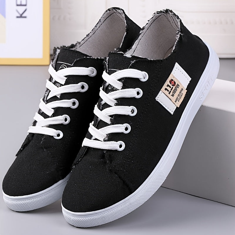 Women's Casual Leather Flats Spring Wear-Resistant Flat Shoes