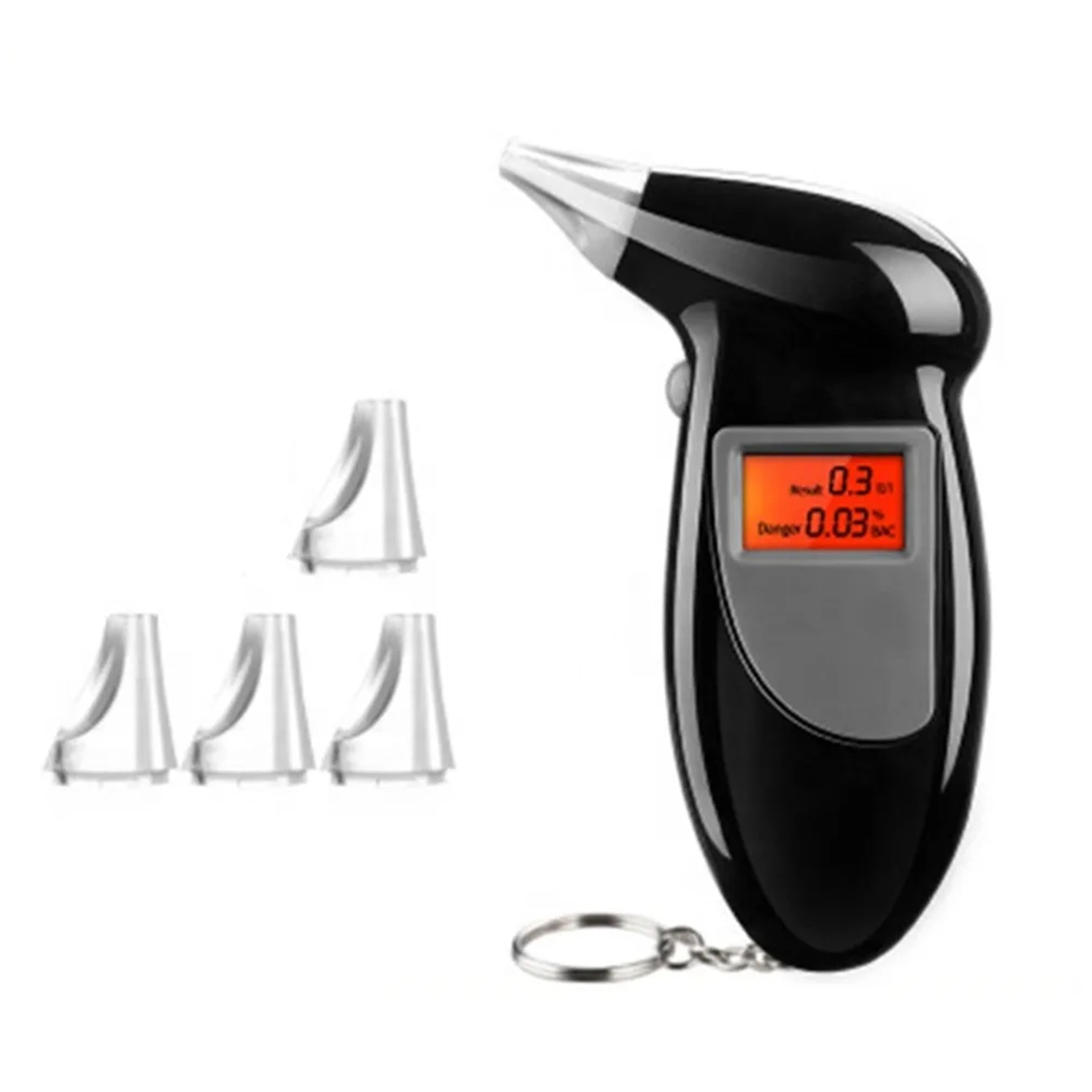 Portable Digital Alcohol Tester with Backlight for Post-Driving Analysis