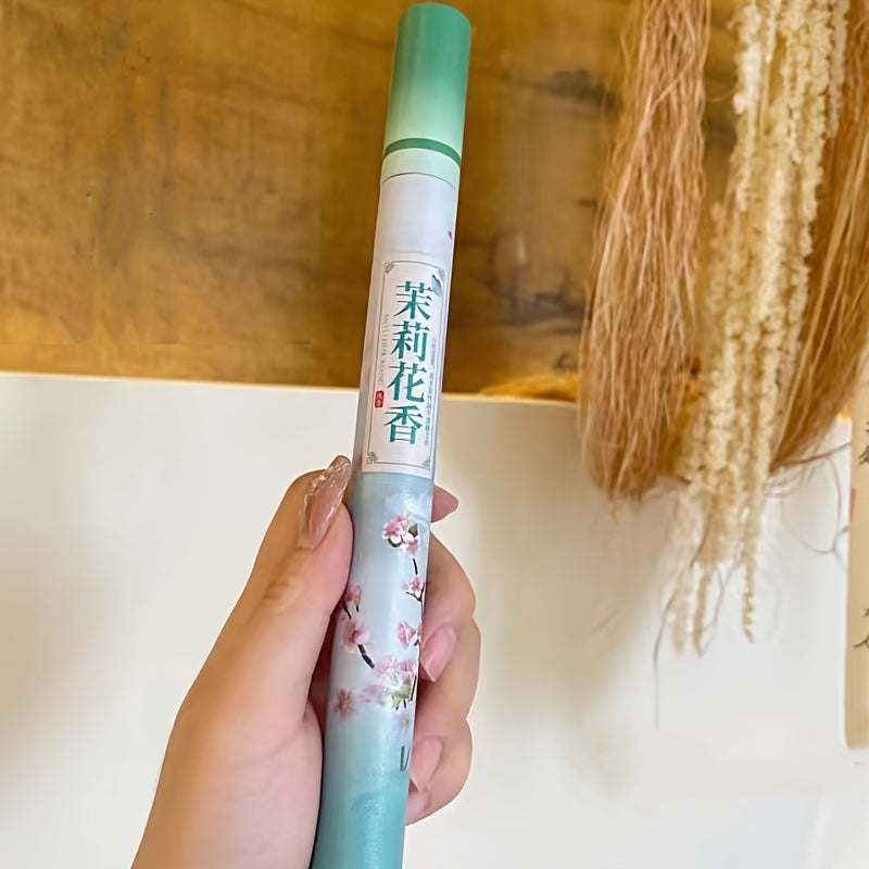 40 Pieces Floral Scented Incense Sticks for Air Purification and Odor Elimination in Osmanthus Lavender Rose Scents