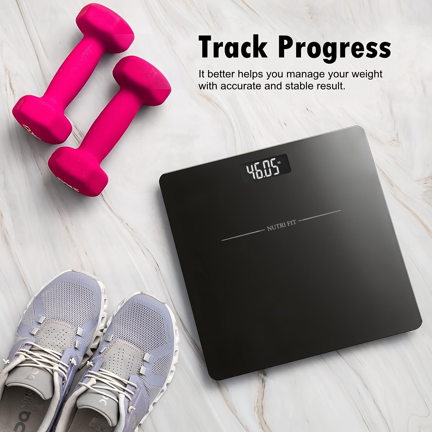 Цифровые весы с ярким ЖК-дисплеем, точностью до 0,1 фунта при нагрузке до 330 фунтов, закаленное стекло, без батареи